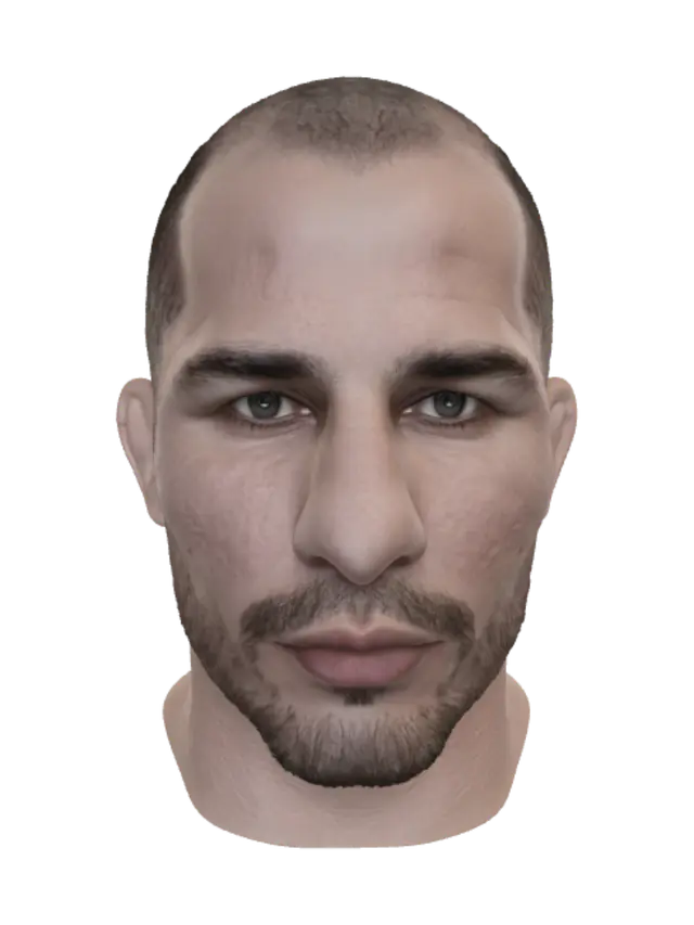 3D model for Neutral Close-Up Portrait