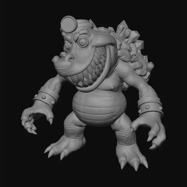 3D model for Gilded Gator