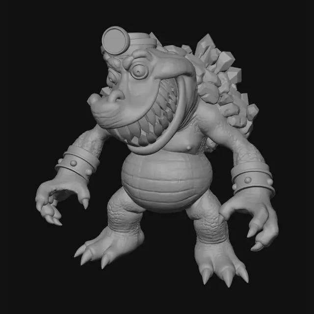 3D model for Gilded Gator