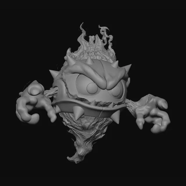 3D model for Azure Ember Brute