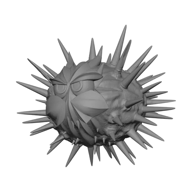 3D model for Angry Spikeball