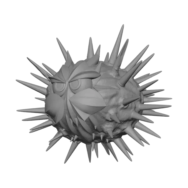 3D model for Angry Spikeball