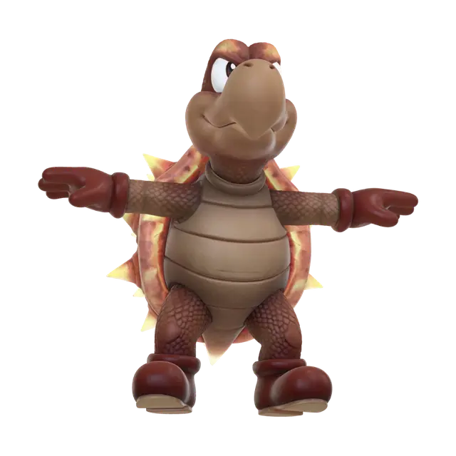 Flame Kong - Stylizedcreature AI 생성 3D 모델