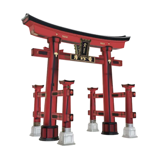 3D model for tori gate