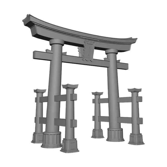 3D model for tori gate