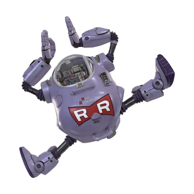 3D model for red ribbon mech dragon ball