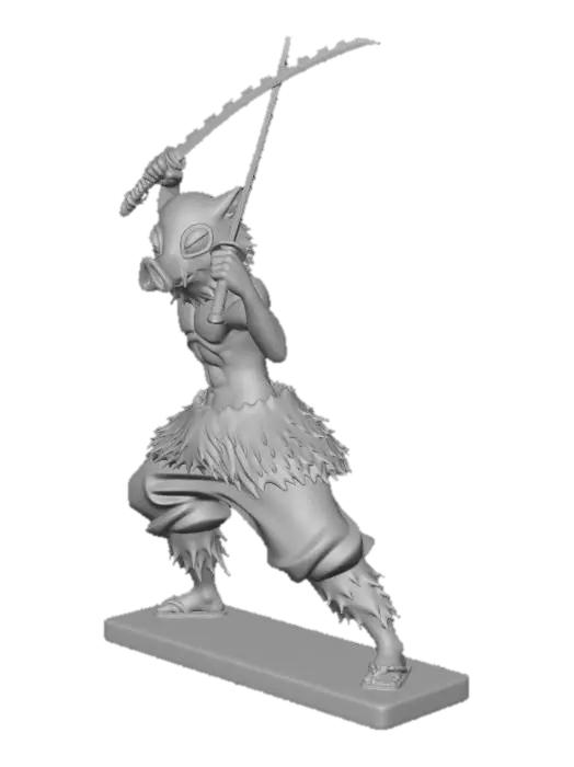3D model for Demon Slayer Boar Warrior