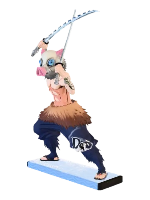 3D model for Demon Slayer Boar Warrior