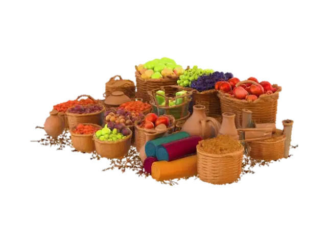 gewürze - Culinary 3D model, vytvořený pomocí AI