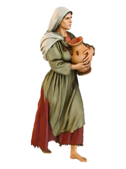 Water Bearer in Time 3D model, vytvořený pomocí AI