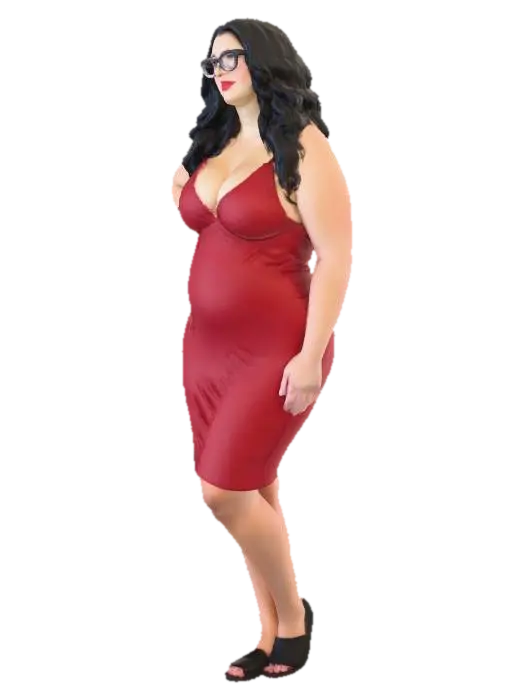 Crimson Confidence - Glasses 3D model, vytvořený pomocí AI