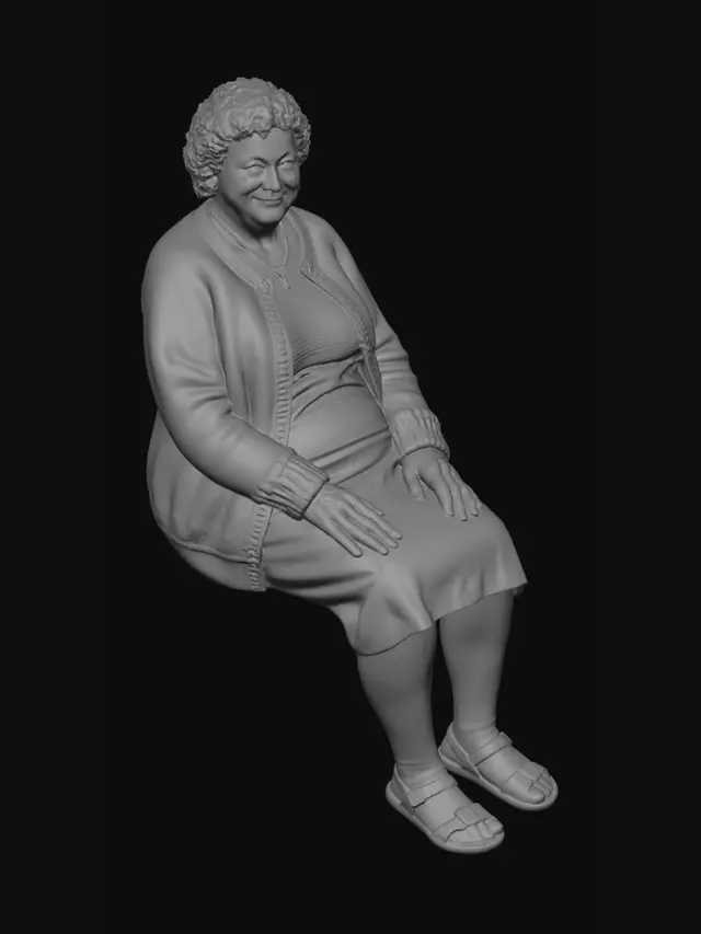 3D model for Quiet Grace