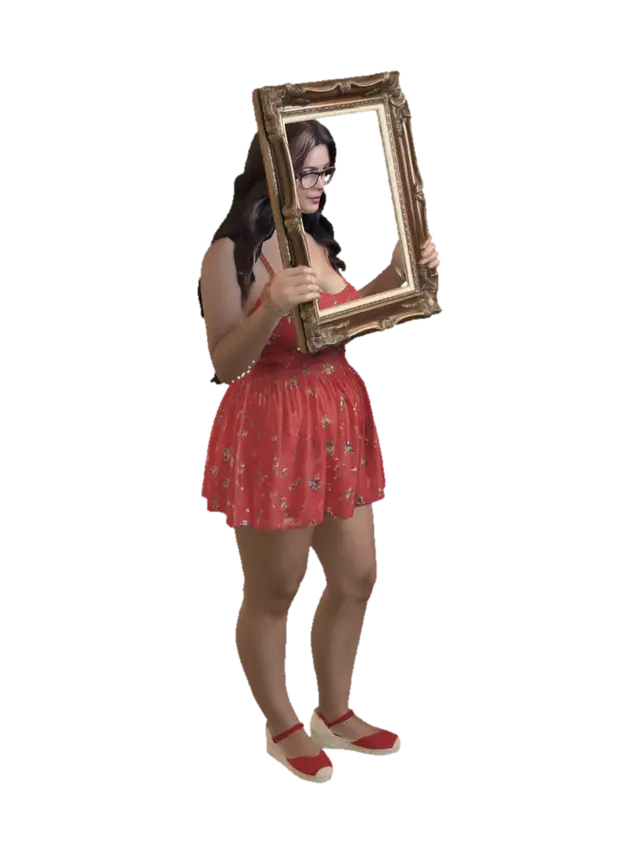 3D model for Framed Portrait