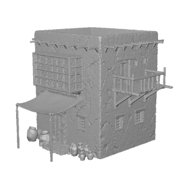 3D model for Desert Dwelling