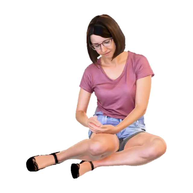 Contemplative Moment - Emotion 3D model, vytvořený pomocí AI