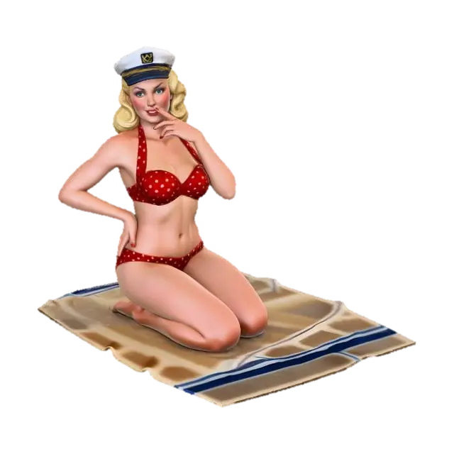 Seaside Captain 3D model, vytvořený pomocí AI