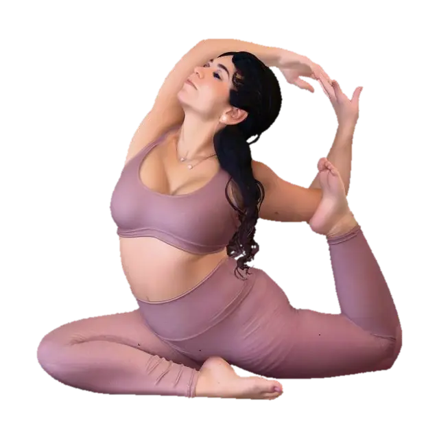 Natarajasana - Yoga 3D model, vytvořený pomocí AI