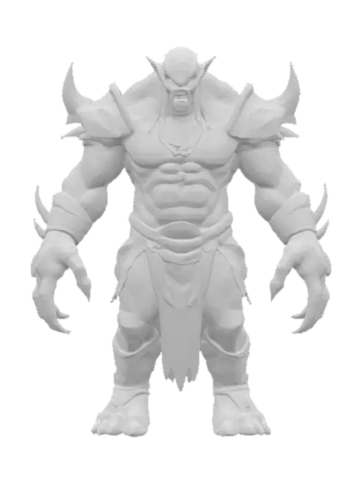 3D model for Warrior Titan