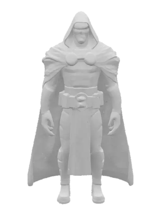 3D model for Mysterious Cloaked Figure, #SketchTo3D#