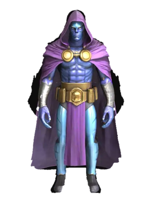 3D model for Mysterious Cloaked Figure, #SketchTo3D#