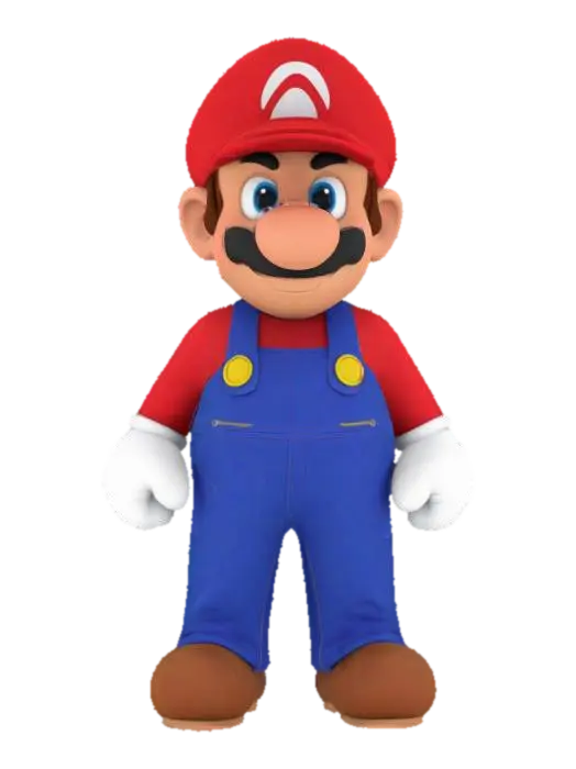 Plumber Adventure, #SketchTo3D# 3D model, AI generated