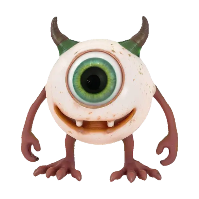 3D model for Eyeball Mischief