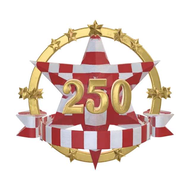3D model for USA 250th year
