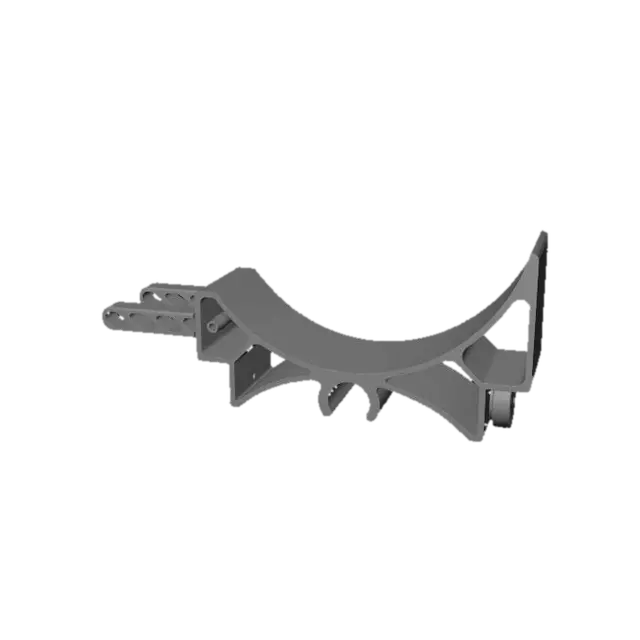 3D model for Curved Structural Bracket