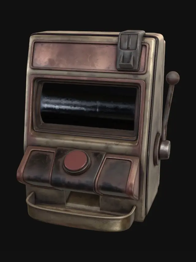 3D model for Antique Bronze Industrial Heater