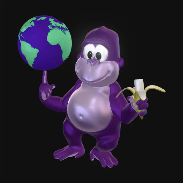 3D model for Earth Balancing Gorilla