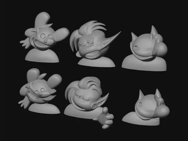 3D model for Six Silhouettes