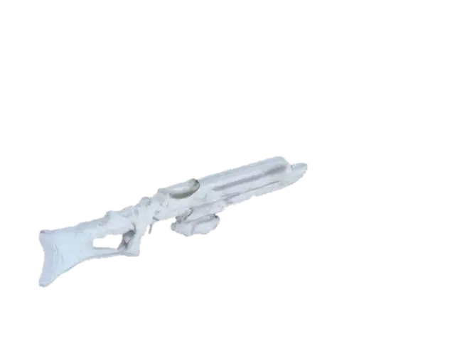 3D-модель Laser Phaser, сгенерированная ИИ