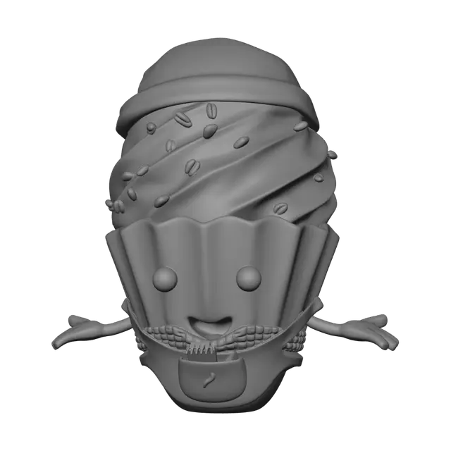 3D model for Joyful Cupcake