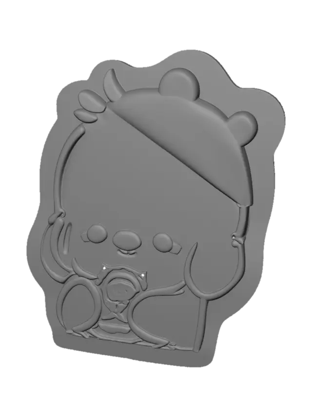 3D model for Lonely Snowman Sticker