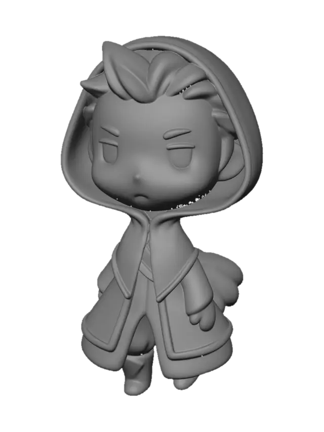 3D model for Hooded Scientist