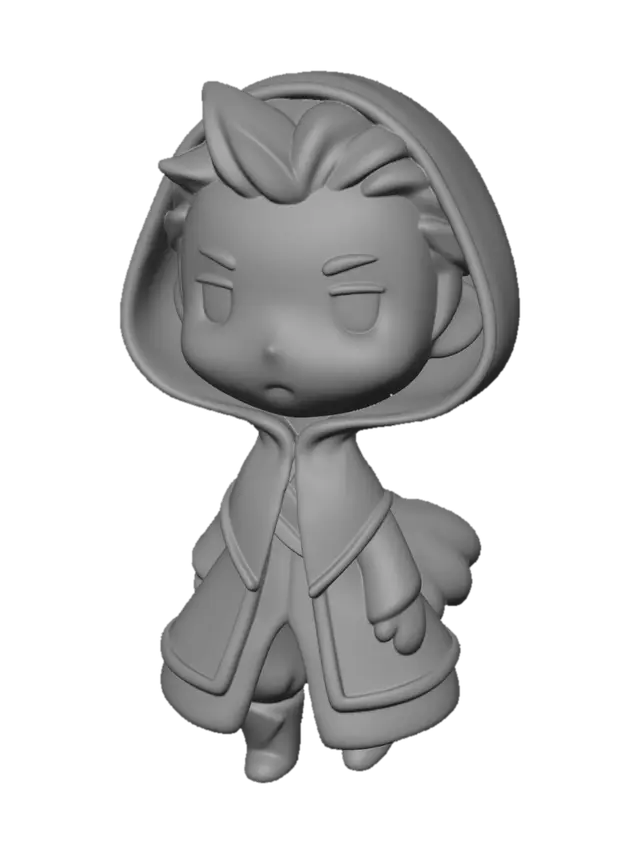 3D model for Hooded Scientist