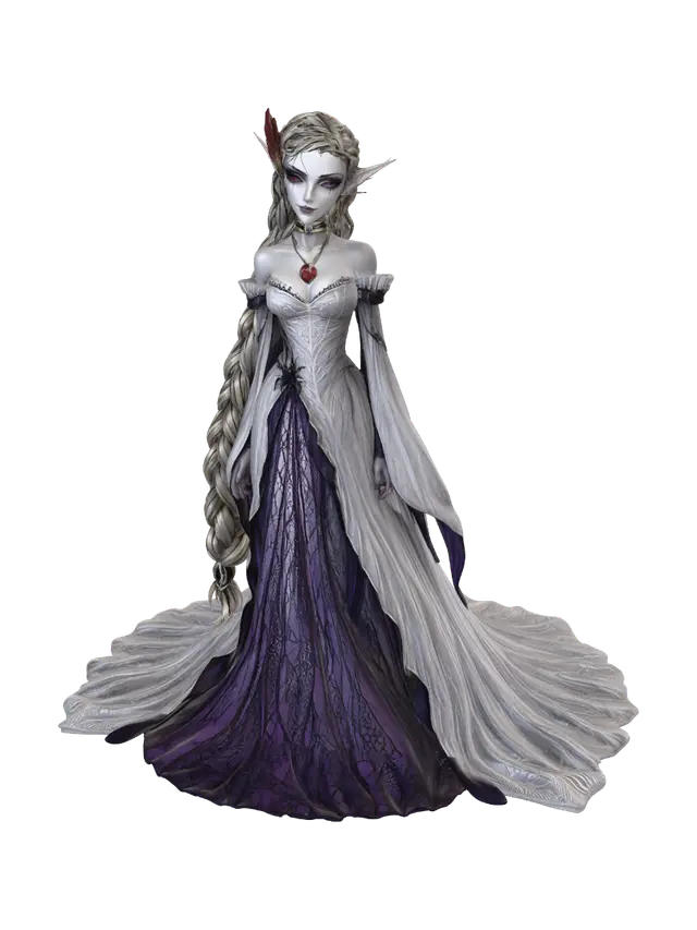 Vampire Elf 3D Model - Brooch 3D model, vytvořený pomocí AI