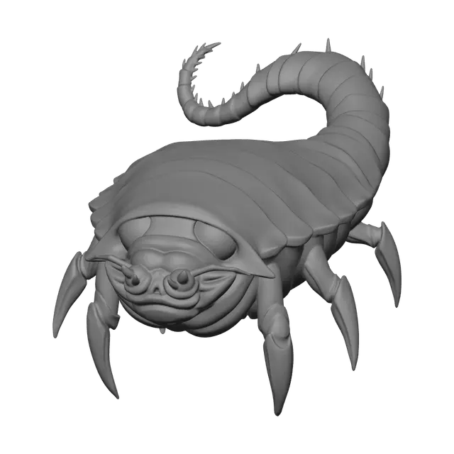3D model for Low-Poly Scp 169