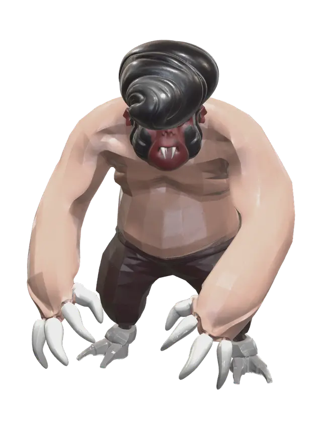 3D model for Stylized Shiv Deadlock