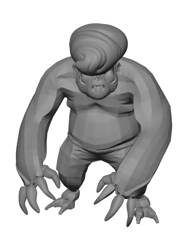 3D model for Stylized Shiv Deadlock