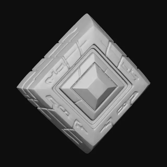3D model for Azure Prism Cube