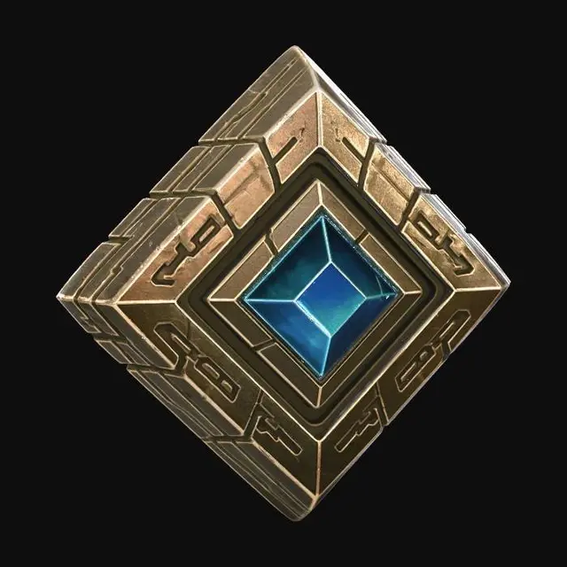 3D model for Azure Prism Cube
