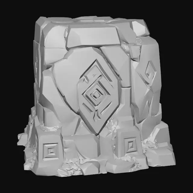 3D model for Emberstone Rune Cube