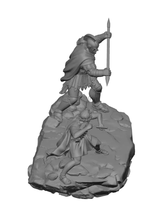 3D model for Clash on the Crag