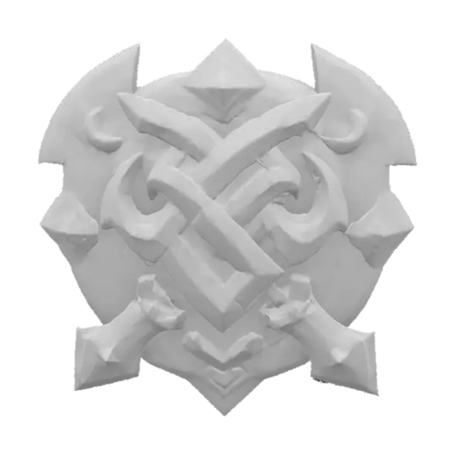 3D model for Emblem of Valor, #emblem#