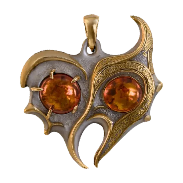 3D model for Infernal Heart Pendant
