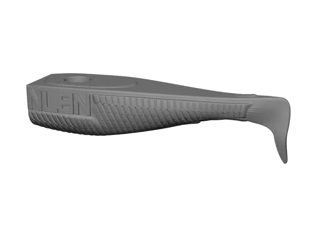 3D model for Curved Ribbed-Handle Tool