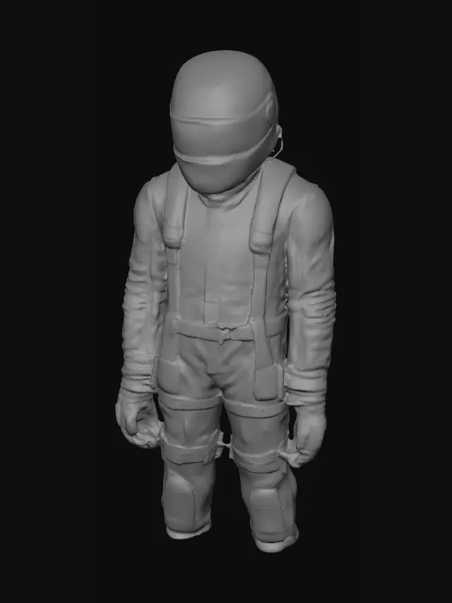 3D model for Struck Match