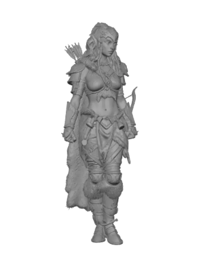 3D model for Emberwolf Huntress