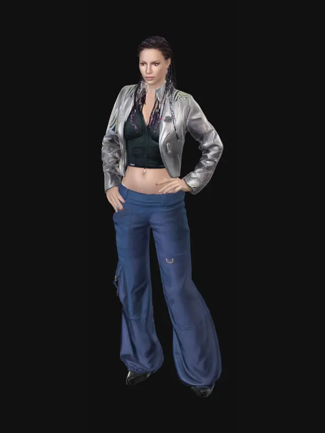 3D model for Braided Rebel in Silver